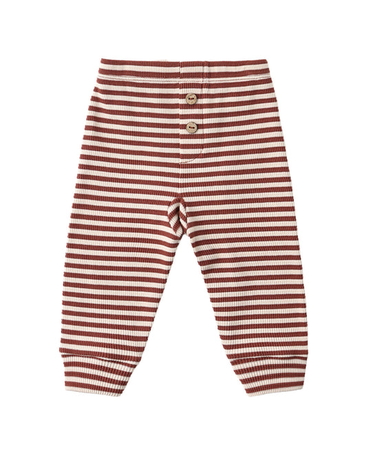 Candy stripe leggings from Quincy Mae featuring colorful, stretchy fabric with a playful striped pattern for kids.
