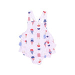 Angel Dear - American Ice Cream Ruffle Sunsuit