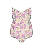 Angel Dear - Painty Daisy Sunsuit