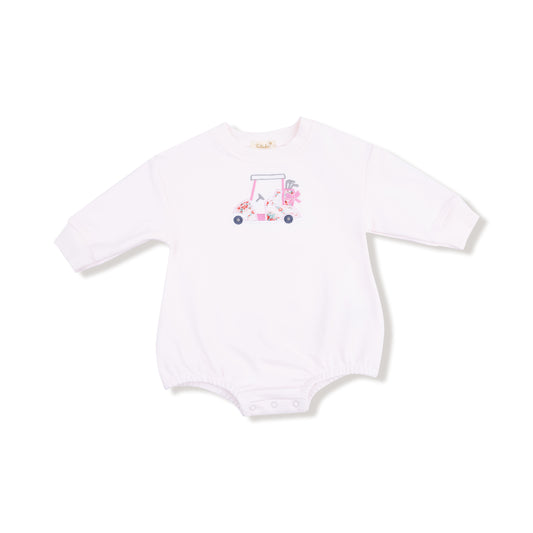 Golf Pink Sweatshirt Bubble