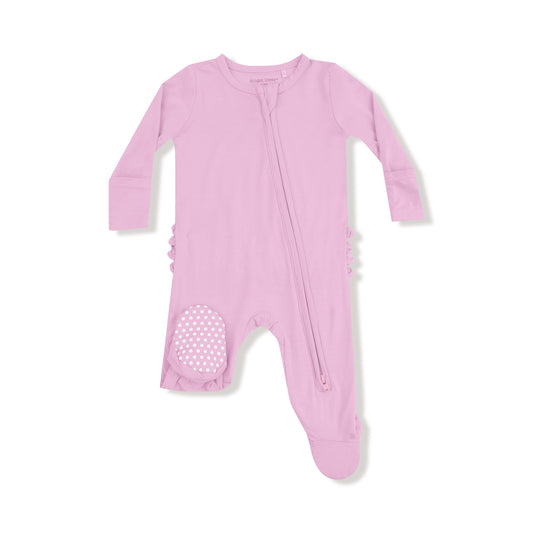 Pirouette Ruffle Zip Footie