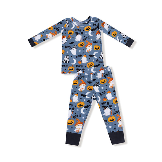 Costumed Ghosts - Glow In The Dark - L/S Loungewear Set