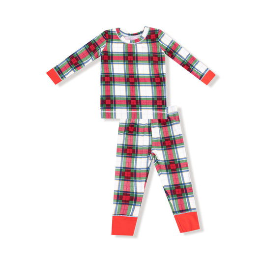 Holiday Plaid L/S Loungewear Set