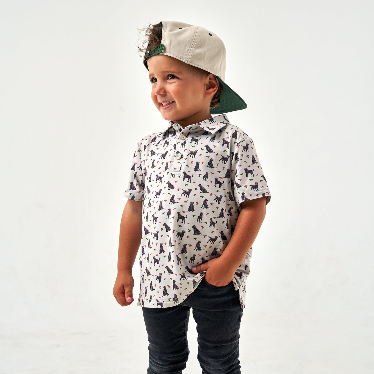 Ducks & Dogs Youth Polo
