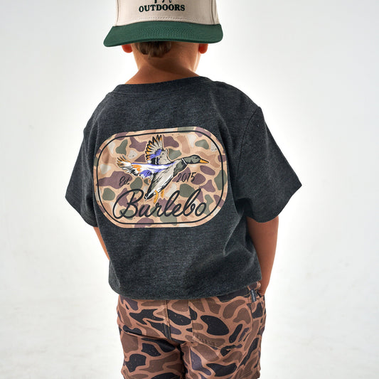 Ducks Flying In Black Tee