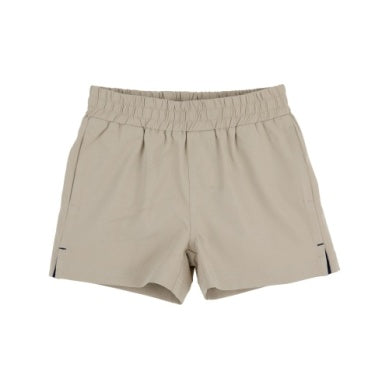 Keenland Khaki PrepleticTM Sheffield Shorts by The Beaufort Bonnet Company, featuring khaki fabric and tailored design for boys.