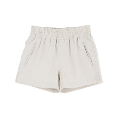 Saratoga Stone PrepleticTM Sheffield shorts by The Beaufort Bonnet Company featuring casual design and neutral fabric.
