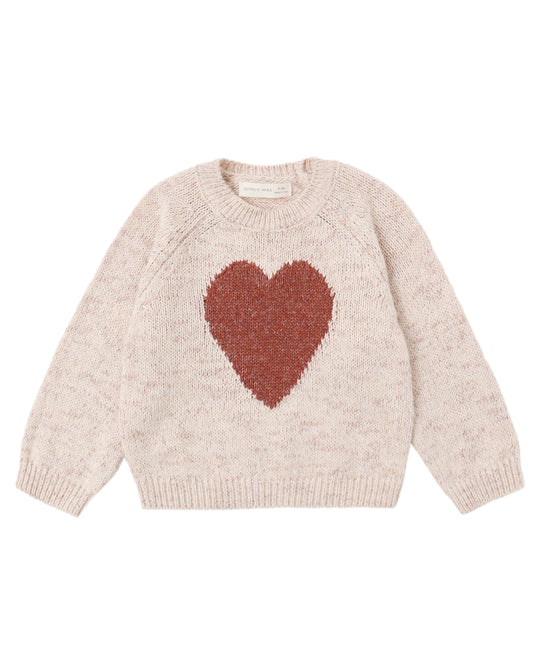 Red Heart Knit Sweater