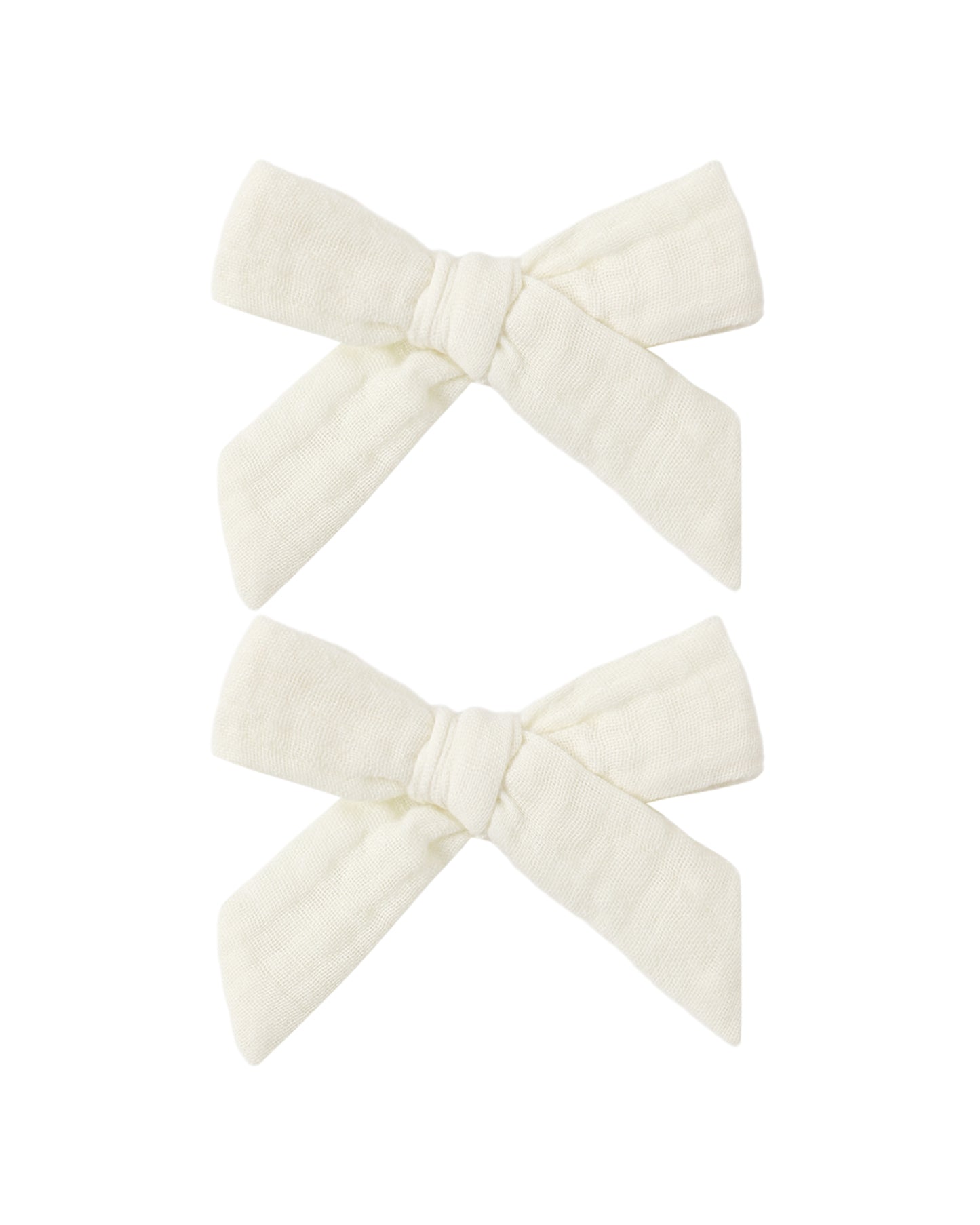 Ivory Bows Set of 2