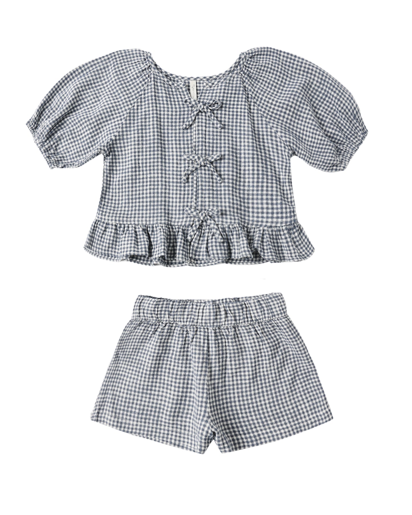 Marine Gingham Juniper Set
