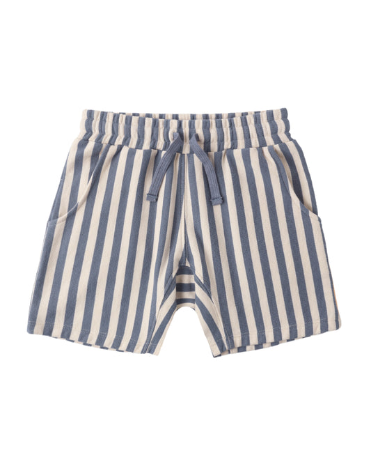 Marine Stripe Relaxed Short