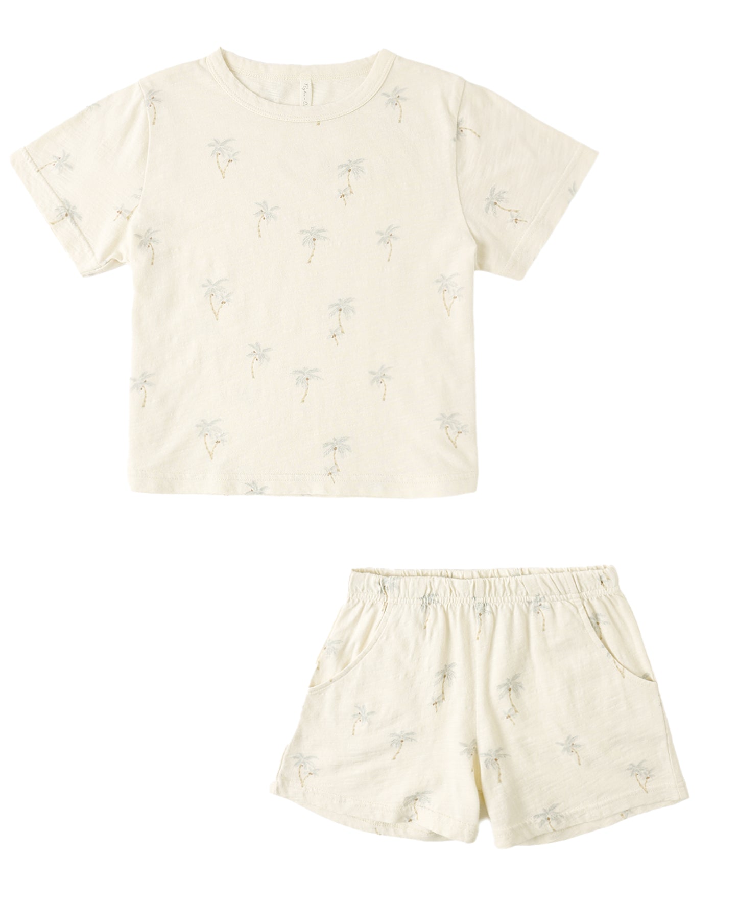 Rylee & Cru Palms Play Set featuring a tropical design with palm leaves, perfect for outdoor fun and playtime.