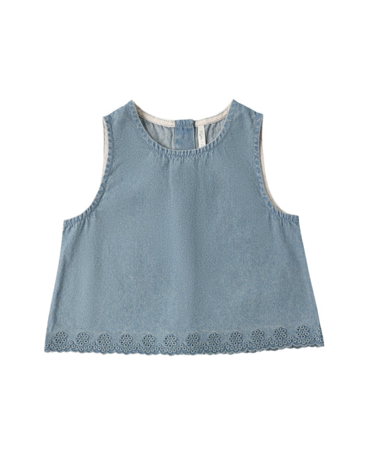 Washed Blue Aaron Top