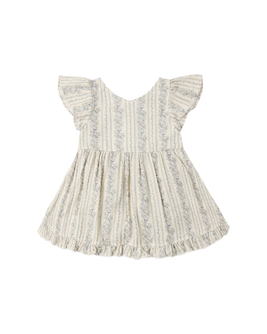 Blue Floral Brielle Dress