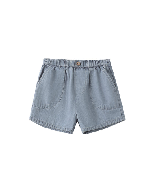 Chambray Utility Short