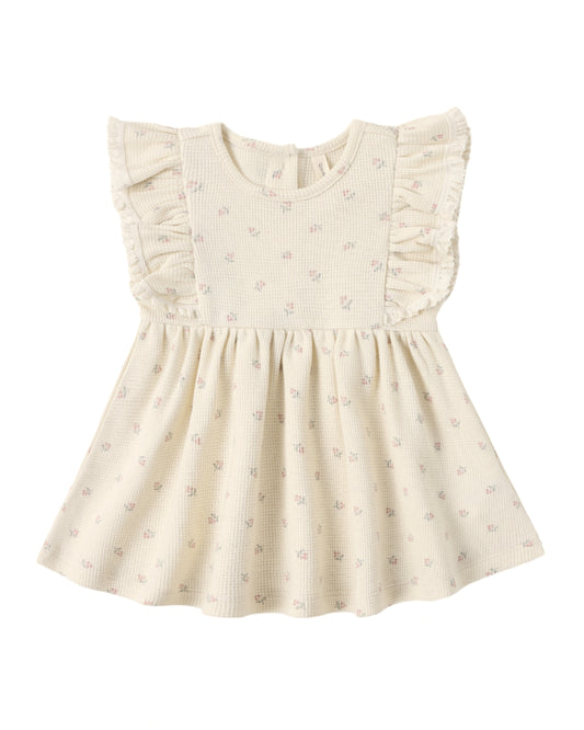 Mauve Ditsy Daisy Dress