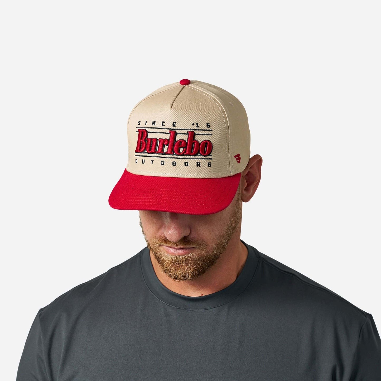 Youth retro Burlebo cap featuring a classic design with adjustable strap and vibrant color options.