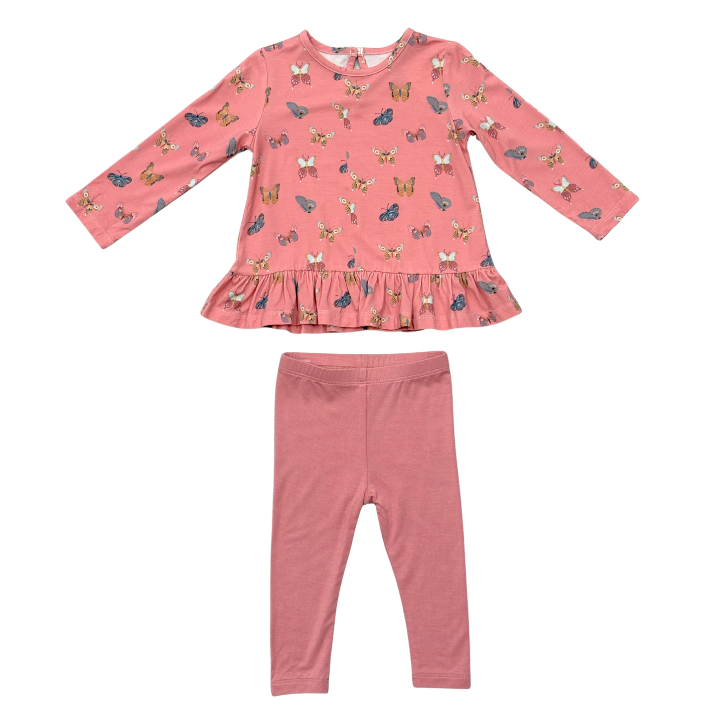 Butterfly Bloom Peplum Set