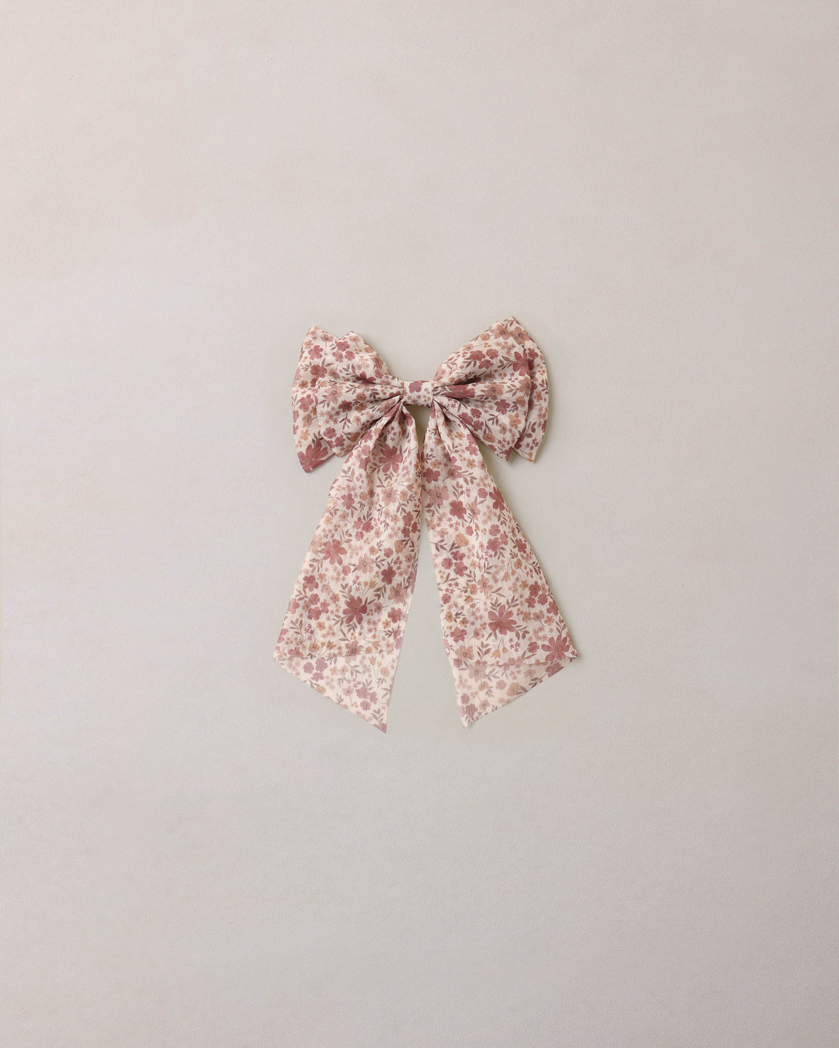 Noralee Harvest Bloom Alice Bow in soft pastel colors, featuring a large decorative bow for girls' accessories.