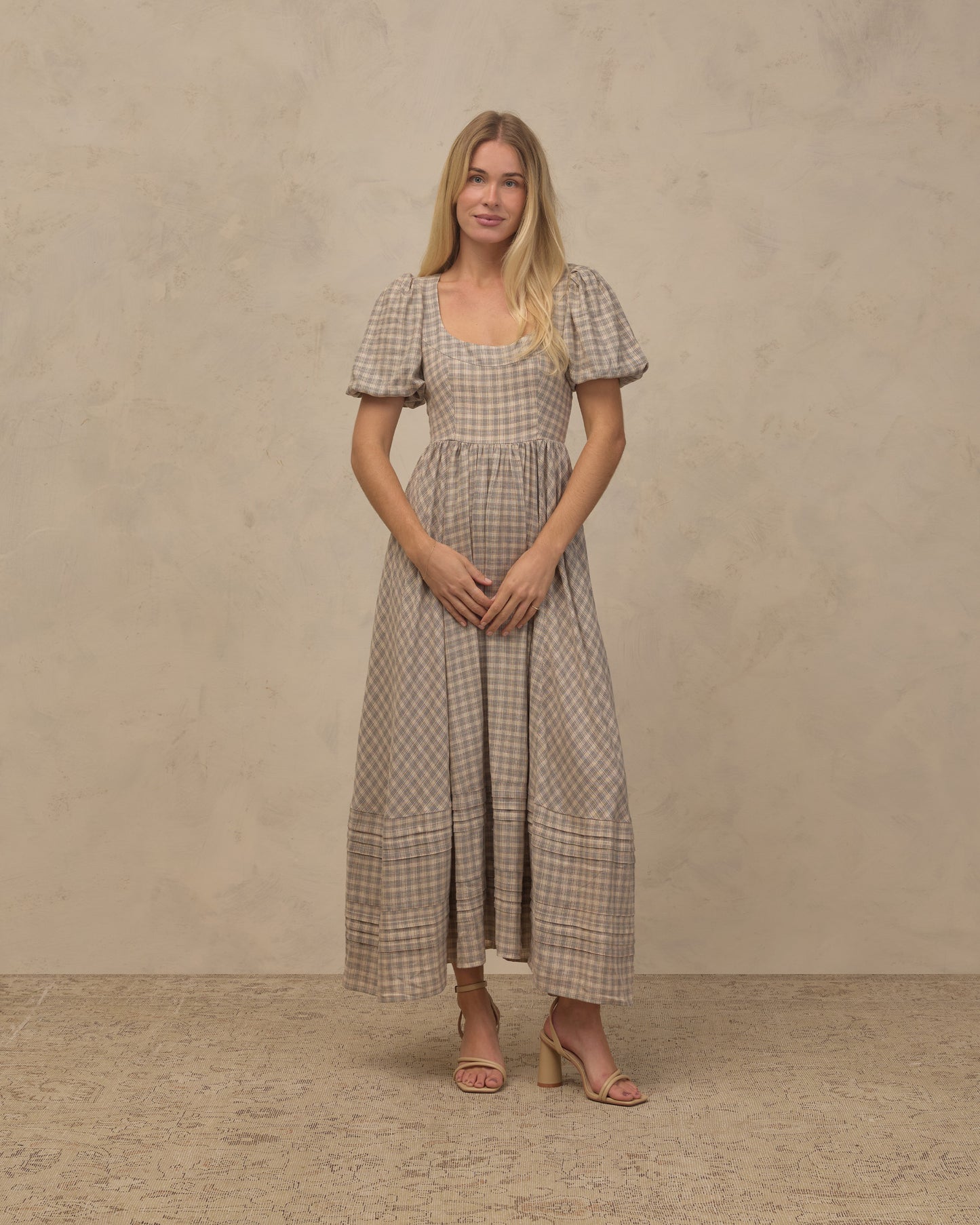 Women's fall plaid Maggie dress by Noralee featuring a stylish plaid pattern and a comfortable fit.