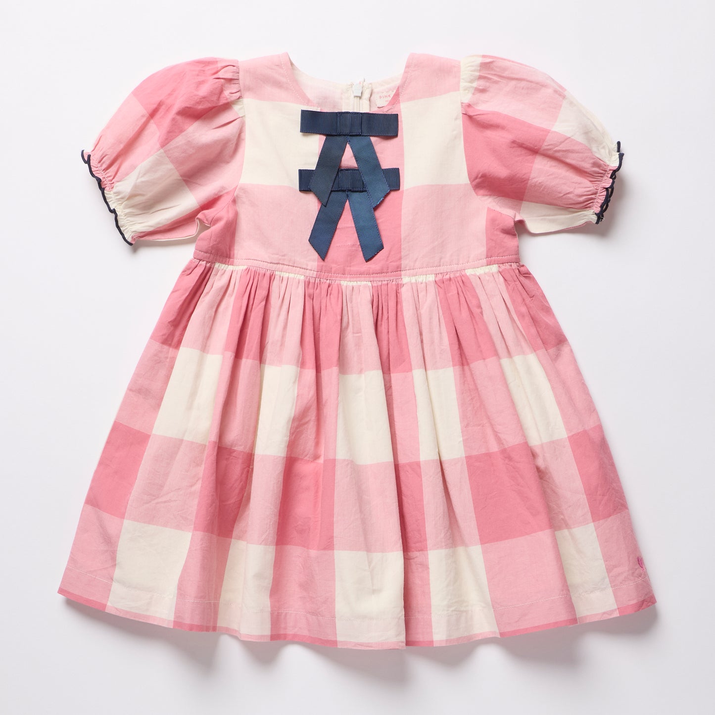 Pink Checks Hermione Dress
