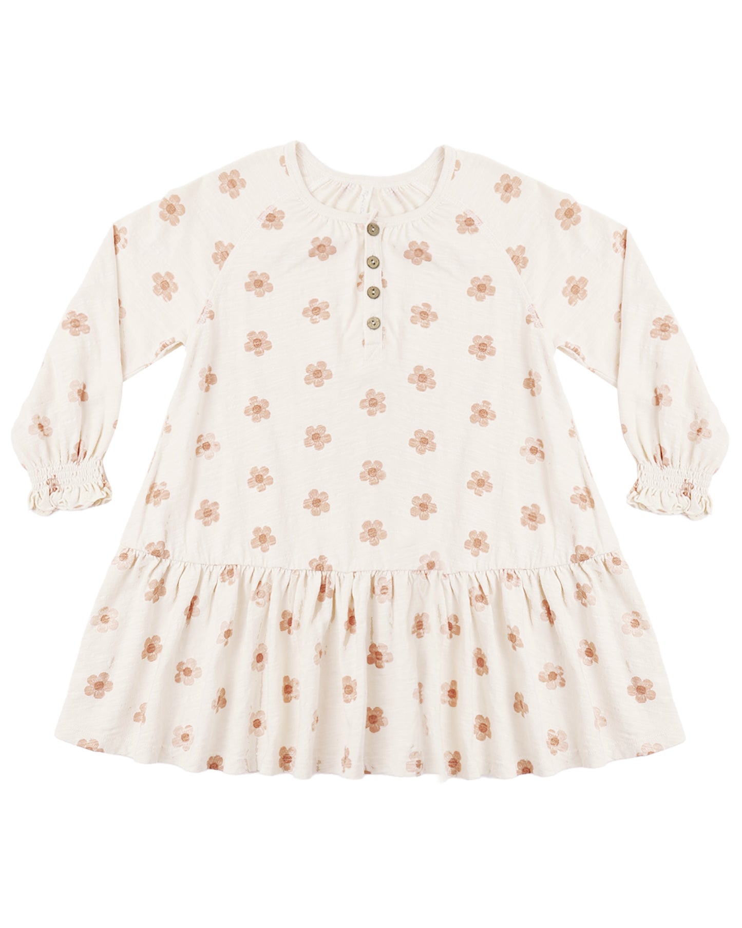 Pink daisies swing dress by Rylee & Cru featuring a flowy silhouette and floral pattern, perfect for casual or special occasions.