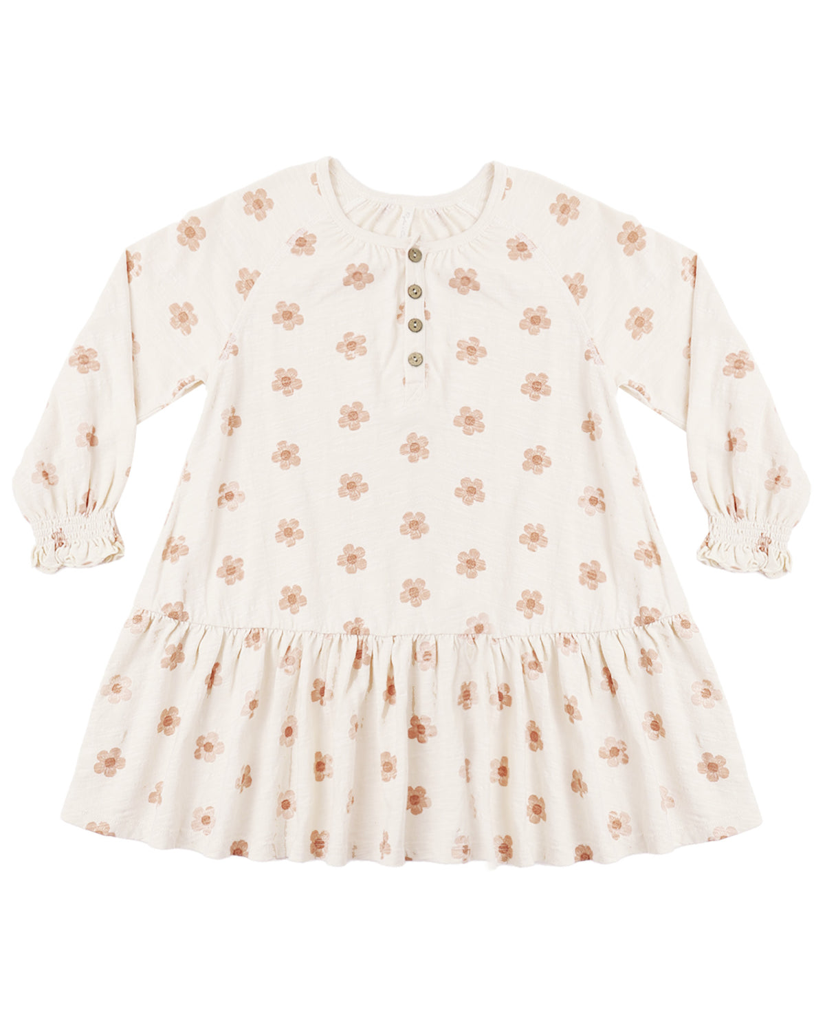 Pink daisies swing dress by Rylee & Cru featuring a flowy silhouette and floral pattern, perfect for casual or special occasions.