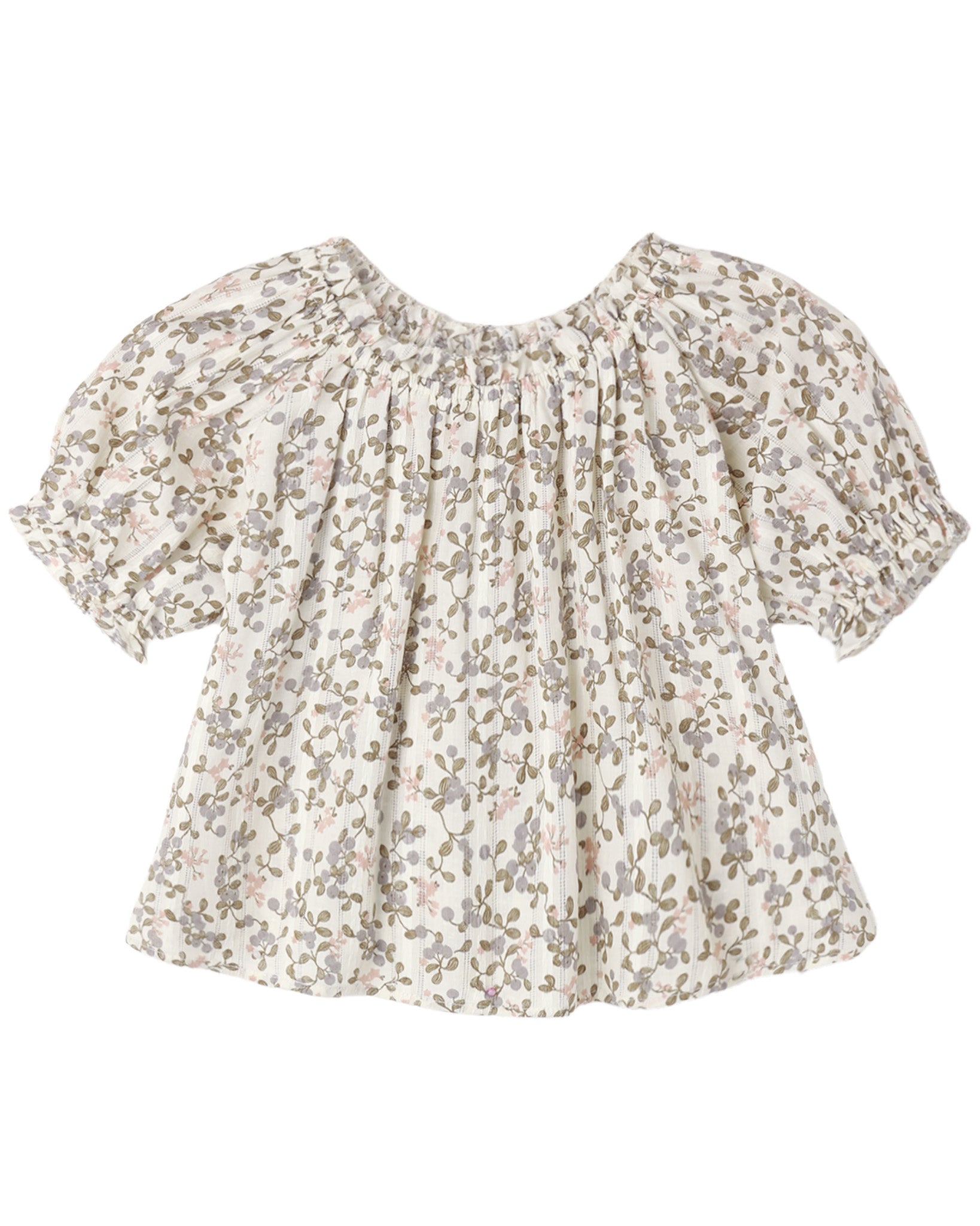 Rylee & Cru Winter Garden Swing Top, a cozy, floral-patterned blouse with long sleeves and a relaxed fit.