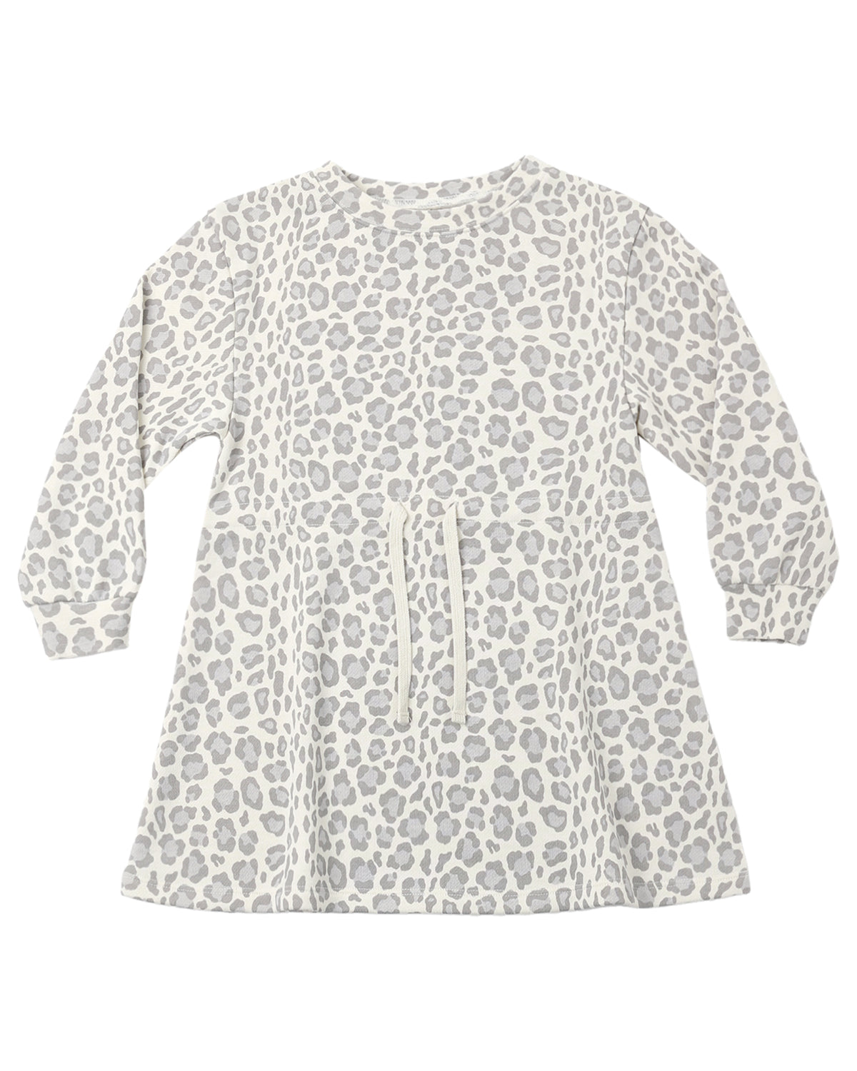 Blue leopard print Tate dress by Rylee & Cru, featuring a stylish, casual dress with a vibrant animal pattern and soft fabric.