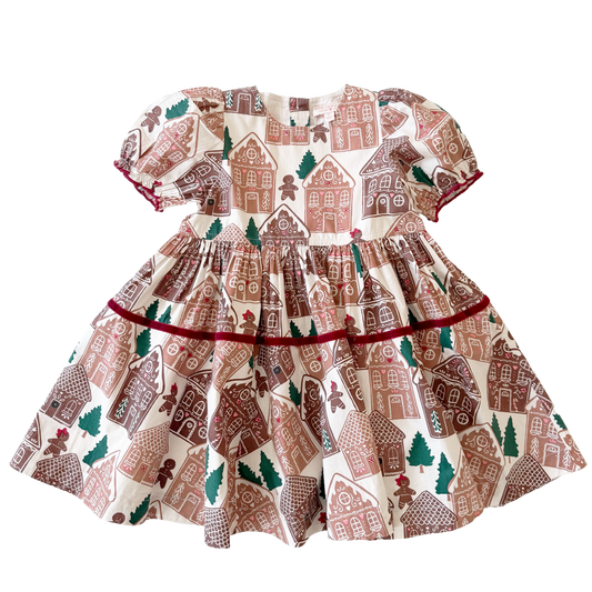 Gingerbread Houses Girls Eliza Dress