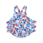 Angel Dear - Poppy Days Ruffle Sunsuit