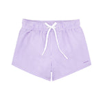 minnow - boys lavender stripe boardie