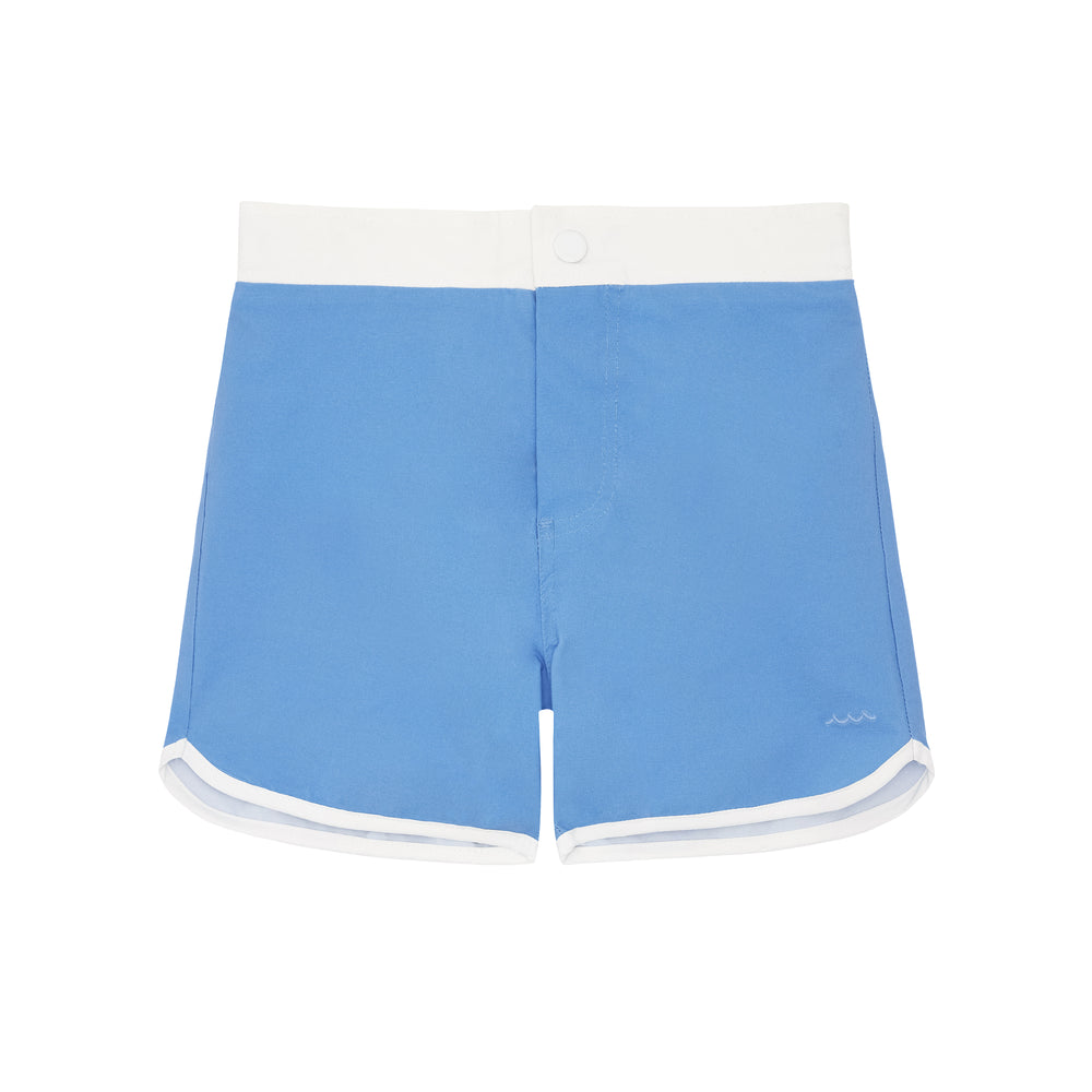 minnow - boys clearwater blue board short