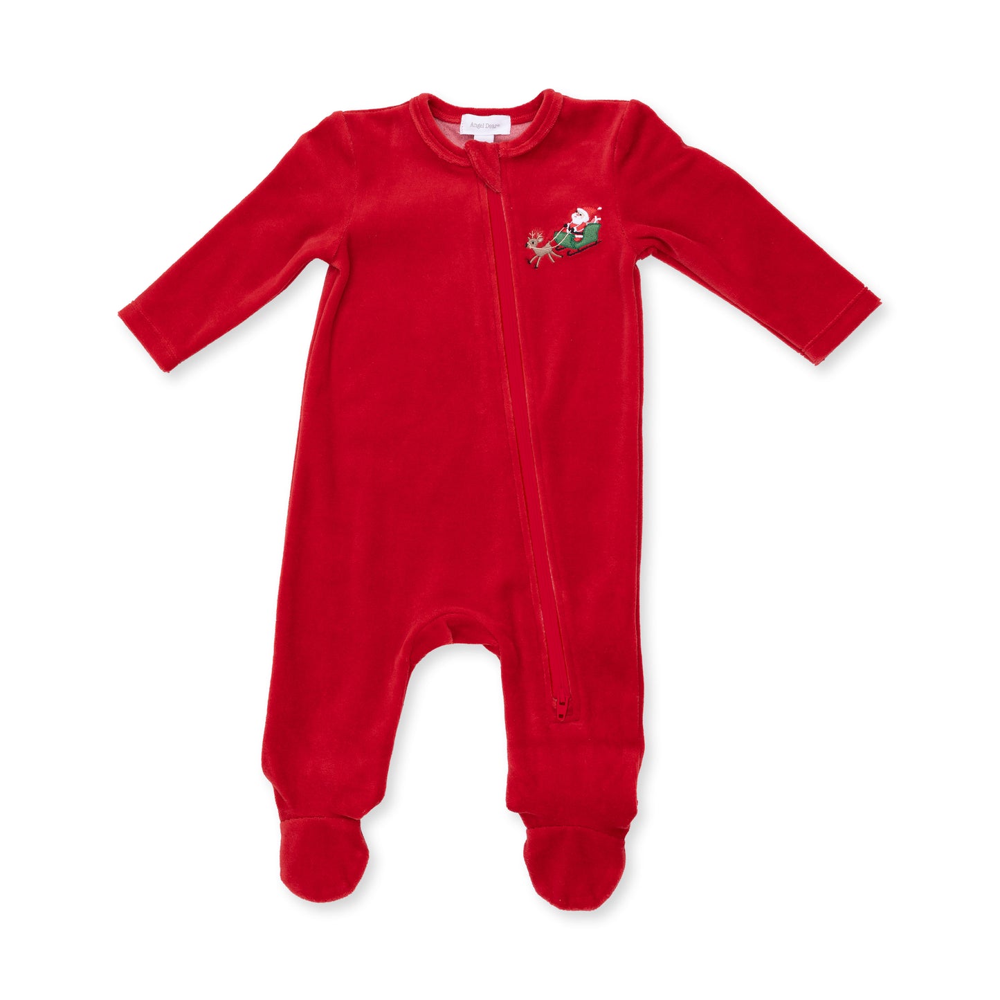 Santa and Sleigh Footie