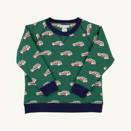 Windsor Wagon (Grier Green)/Nantucket Navy Smitty Sweatshirt