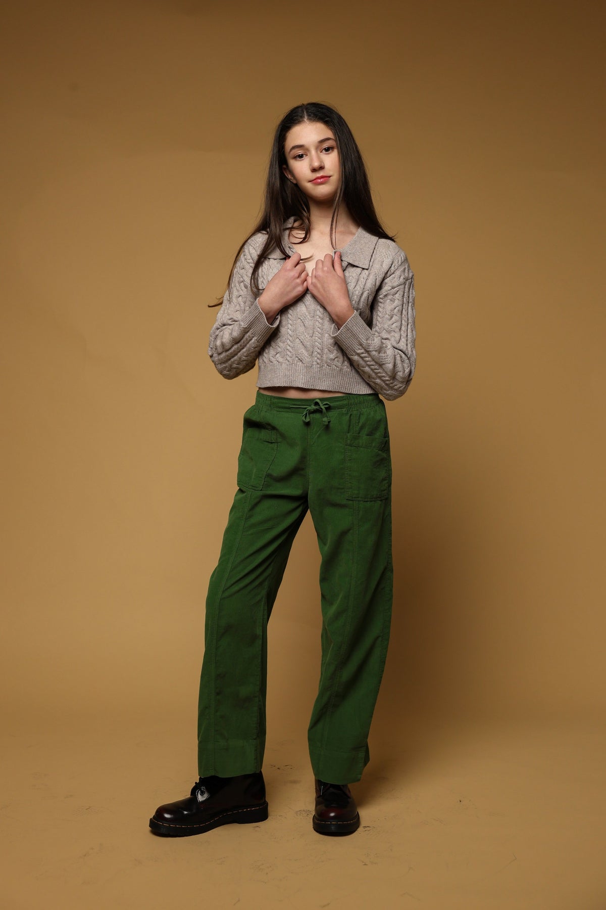 Emerald City Corduroy Wide Leg Pant