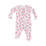 Angel Dear - Watermelon Hearts Ruffle Footie
