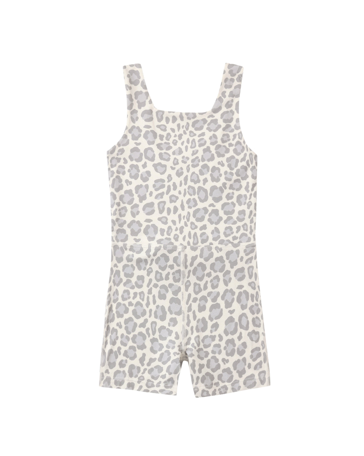Blue Leopard Malibu Bodysuit by Rylee & Cru, featuring a vibrant leopard print and fitted design for stylish wear.