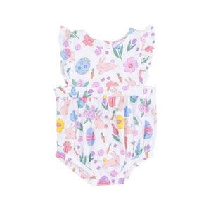 Angel Dear - Easter Bunnies Pink Sunsuit