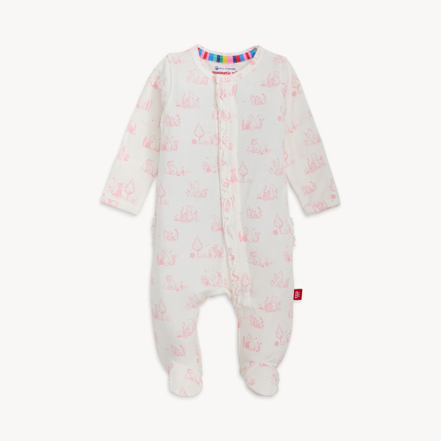 Sweeter Than Honey Magnetic Footie W Ruffle