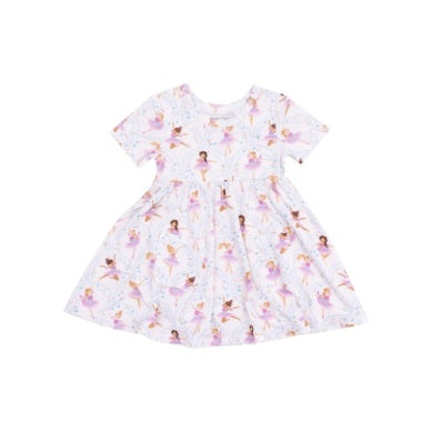 Angel Dear - Bow Ballerina Twirl Dress