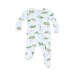 Angel Dear - Alligator Zip Footie