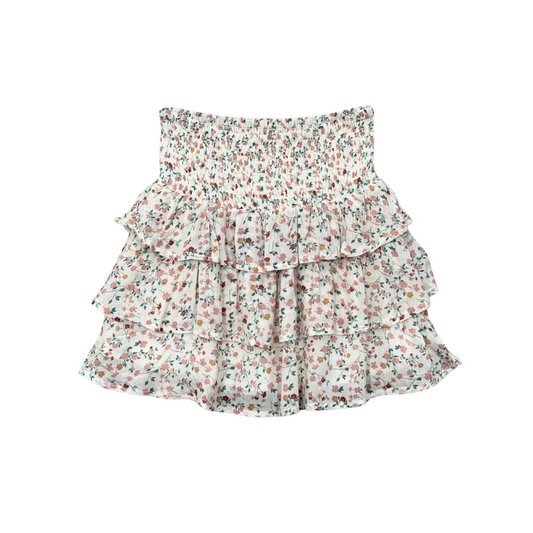 Wildflower Tiered Mini Skirt