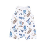 Angel Dear - Cowboy Boots Sleeveless Shortie Romper