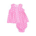 Angel Dear - Pink Bows The Jill Dress