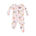 Angel Dear - Pink Sushi Zip Footie