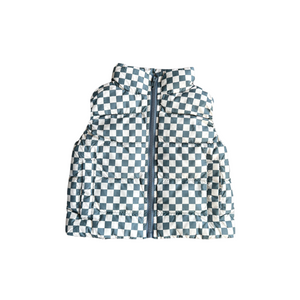 Babysprouts - Storm Checkered Puffer Vest