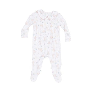 Angel Dear - Bunny & Duck Smocked Footie