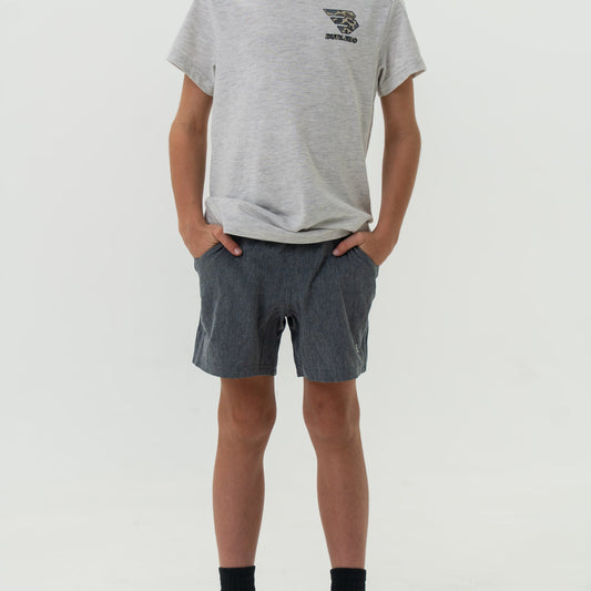 Grizzly Grey w/Deer Camo Liner Athletic Shorts