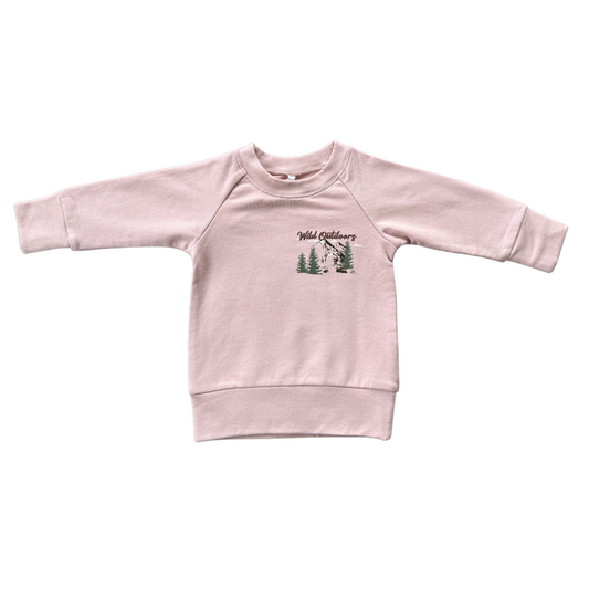 Discover the Wild Raglan Sweatshirt